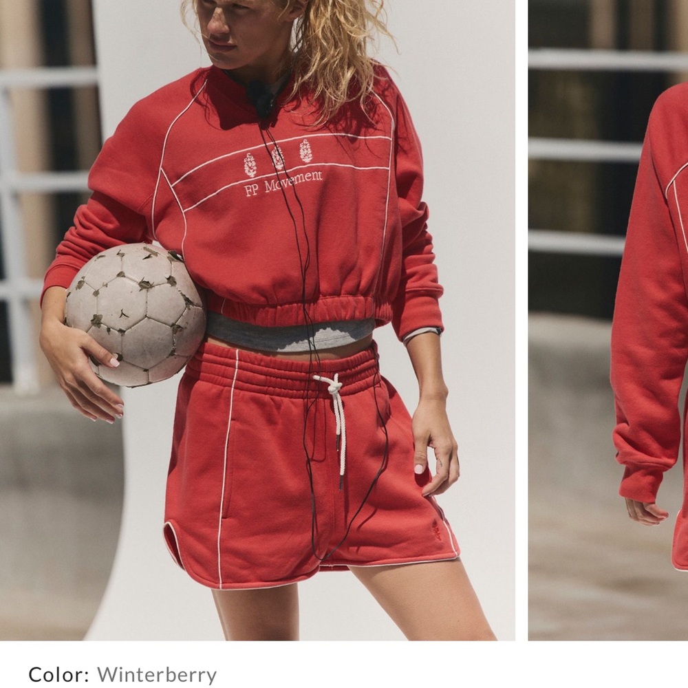 Free People Winterberry Athletic Shorts